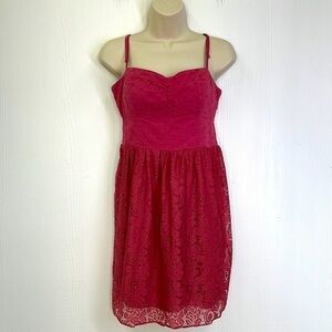 long off shoulder prom dress A-line Off Shoulder Lace Red Long Prom Dresses PG576 US2 / Custom Color